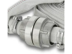 1 Zoll Feuerwehrschlauch Flachschlauch mit Storz 25-D Kupplung Länge 10m*Eberth Outlet