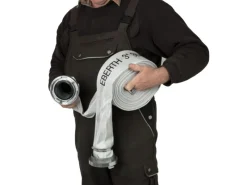 3 Zoll Feuerwehrschlauch Flachschlauch mit Storz 75-B Kupplung Länge 30m*Eberth Sale