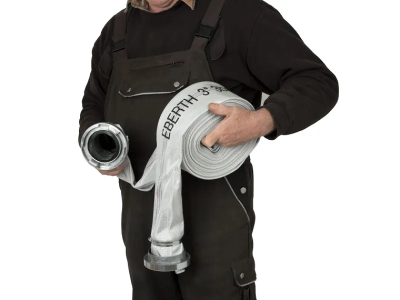 3 Zoll Feuerwehrschlauch Flachschlauch mit Storz 75-B Kupplung Länge 30m*Eberth Sale