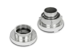 Eberth Schlauch Kupplungen|Gartenschlauchwagen|2 Zoll Kupplung im Set Innendurchmesser 59mm Außendurchmesser 52mm