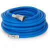 Eberth Schlauch Kupplungen|Druckluftschlauch Länge 10m Durchmesser 6mm x 11mm 1/4 Kupplung 20 Bar