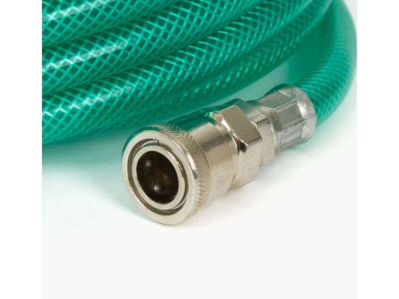 Druckluftschlauch Länge 10m Durchmesser 10mm x 14mm 3/8 Kupplung 24 Bar*Eberth Discount