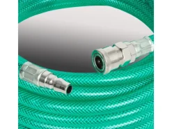 Druckluftschlauch Länge 10m Durchmesser 10mm x 14mm 3/8 Kupplung 24 Bar*Eberth Discount