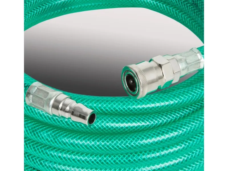 Druckluftschlauch Länge 10m Durchmesser 10mm x 14mm 3/8 Kupplung 24 Bar*Eberth Discount