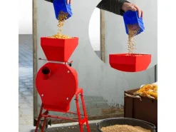 Getreidemühle mit Starkem 1100 Watt Elektromotor Durchsatzmenge 240 kg/h*Eberth Discount