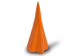 Spaltkeil Holzspalter Größe 7 x 7 x 17cm Spaltgranate Drehspaltkeil*Eberth New