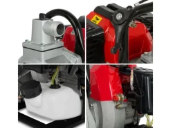 Wasserpumpe 2PS mit 12.000l/h und 17,5m Förderhöhe, 1 Zoll, 2-Takt-Motor*Eberth Sale