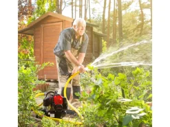 Wasserpumpe 2PS mit 12.000l/h und 17,5m Förderhöhe, 1 Zoll, 2-Takt-Motor*Eberth Sale
