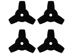 4X Dickichtmesser Durchmesser 255mm Bohrung 25,4mm 3 Zähne Stahl Rostfrei*Eberth Sale