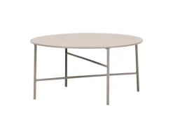 ebuy24 Pesetos Gartentisch Ø70 cm Grau* Best