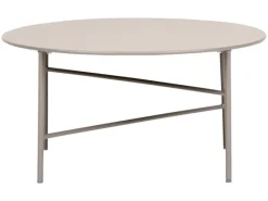 ebuy24 Pesetos Gartentisch Ø70 cm Grau* Best