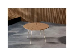 ebuy24 San Vito Gartentisch Beige* Outlet