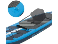 ECD Germany Wassersport|Aufblasbares Stand Up Paddle Board Kajak Sitz 320x82x15cm 120kg