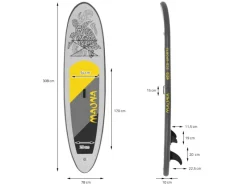 Aufblasbares Stand Up Paddle Board Maona 308 x 76 x 10 cm PVC*ECD Germany Discount