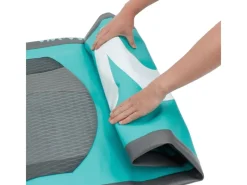 ECD Germany Wassersport|Aufblasbares Stand Up Paddle Board Makani 320 x 80 x 15cm Türkis PVC