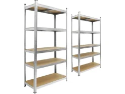 2Er Set Werkstattregal Schwerlastregal 170x70x30 cm bis 350kg*ECD Germany New