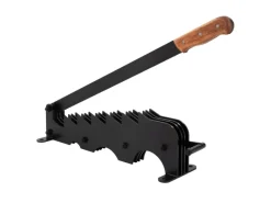 Manueller Holzspalter Gusseisen Schwarz Wandmontage mit Holzgriff*ECD Germany Online