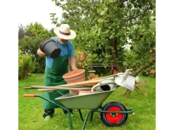 Schubkarrenrad Luftbereift mit Achse 4,80-4,00-8 390 mm 200 kg*ECD Germany New