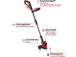 Akku-Rasentrimmer GE-CT 18/25 Li-Solo*Einhell Discount