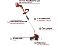 Einhell Rasentrimmer|Akku-Rasentrimmer Professional GP-CT 36/35 Li BL-Solo
