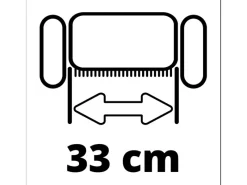 Einhell Vertikutierer|Rasenlüfter|Elektro-Vertikutierer-Lüfter GE-SA 1433 mit 3-in-1 Funktion 1.400 W