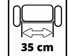 Einhell Vertikutierer|Rasenlüfter|Lüfterwalze GE-SC 36/35 Li für Vertikutierer