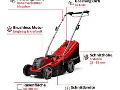 Power X-Change Akku-Rasenmäher GE-CM 18/33 Li 30 l Fangkorb inkl. Akku*Einhell Online