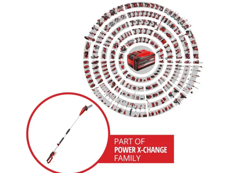 Einhell Kettensägen|Power X-Change Akku-Hochentaster GC-LC 18/20 Li T-Solo