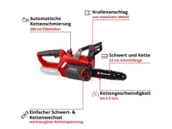 Power X-Change Akku-Kettensäge GE-LC 18/25 Li Solo*Einhell Hot