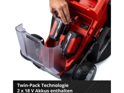 Einhell Rasenmäher|Power X-Change Akku-Rasenmäher GE-CM 36/36 Li inkl. 2x4,0 Ah Akkus