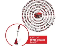 Einhell Bodenbearbeitung|Motorhacken|Power X-Change Akku-Bodenhacke GE-CR 18/20 Li E - Solo