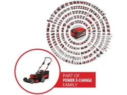 Einhell Rasenmäher|Professional Akku-Rasenmäher GP-CM 36/47 S HW Li inkl. 4x4,0 Ah Akkus