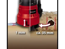 Schmutzwasserpumpe GC-DP 7035 LL ein Allrounder Klar- oder Schmutzwasser*Einhell Clearance