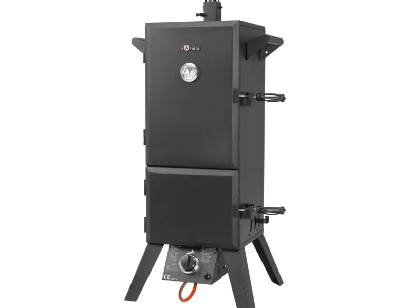 EL Fuego Smoker|Gasgrills|Gasgrill/Smoker Portland XL ca. 64 x 127,5 x 50 cm