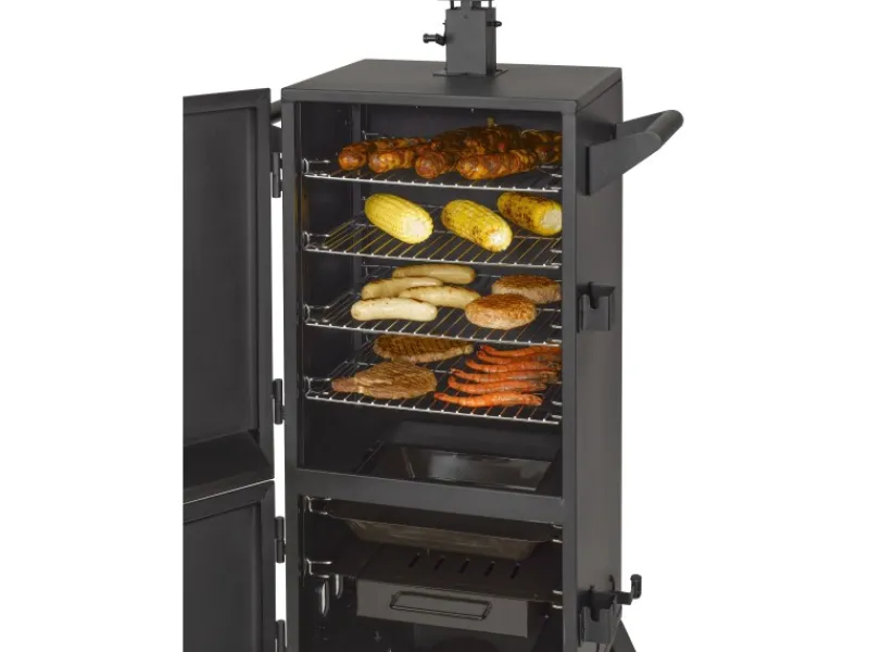 EL Fuego Smoker|Gasgrills|Gasgrill/Smoker Portland XL ca. 64 x 127,5 x 50 cm