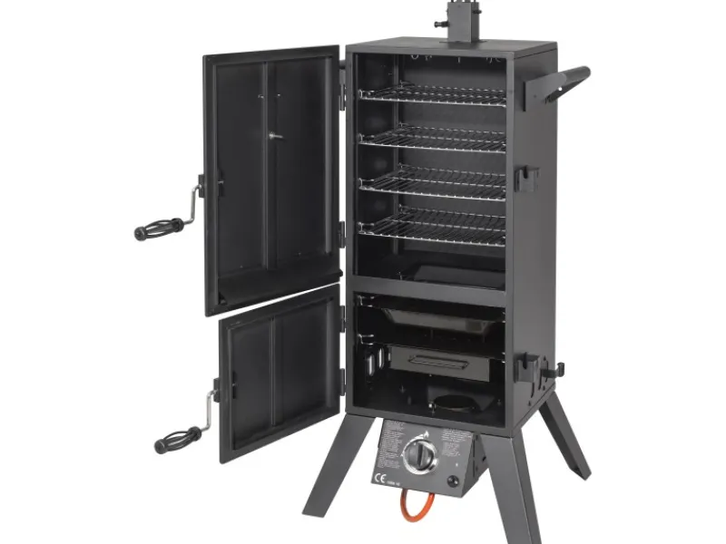 EL Fuego Smoker|Gasgrills|Gasgrill/Smoker Portland XL ca. 64 x 127,5 x 50 cm