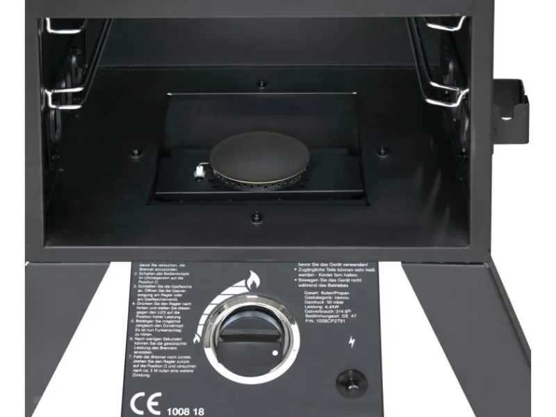 EL Fuego Smoker|Gasgrills|Gasgrill/Smoker Portland XL ca. 64 x 127,5 x 50 cm