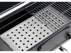 Holzkohlegrill Smoker Ontario XXL Schwarz*EL Fuego Best