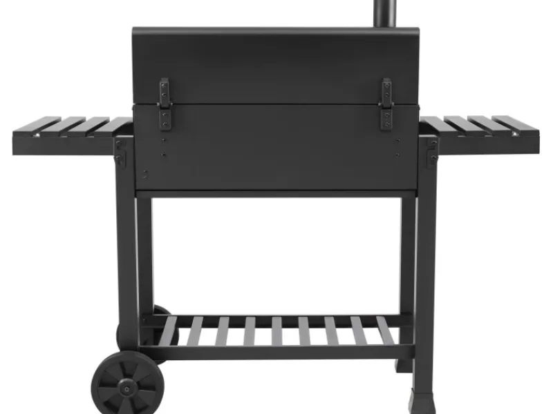 Holzkohlegrill Smoker Ontario XXL Schwarz*EL Fuego Best