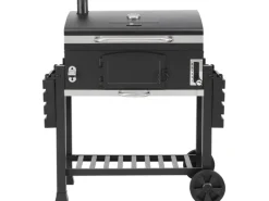 Holzkohlegrill Smoker Ontario XXL Schwarz*EL Fuego Best