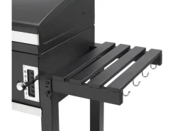 Holzkohlegrill Smoker Ontario XXL Schwarz*EL Fuego Best