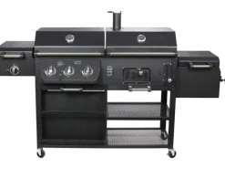 Kombigrill Arizona 3 Brenner und Seitenbrenner Schwarz*EL Fuego Best