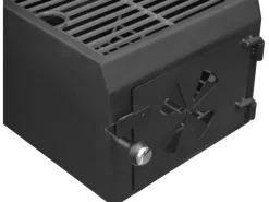 Kombigrill Arizona 3 Brenner und Seitenbrenner Schwarz*EL Fuego Best