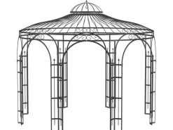 Gartenlauben|Eleo Pavillon Metall Florenz Pulverbeschichtet