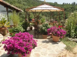 Pavillons|Eleo Pavillon Metall Florenz Unbeschichtet