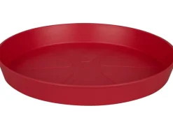 Elho Quads|Untersetzer Loft Urban Ø 21 cm x 3 cm Rot