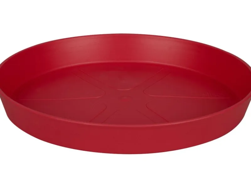 Elho Quads|Untersetzer Loft Urban Ø 21 cm x 3 cm Rot