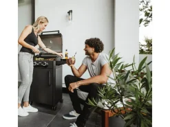 Elektrogrill eFlow Pro 2 Turbo Shadow 3 kW Mattschwarz*Enders