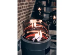 Enders Feuerschalen|® Feuerstelle Nova LED L Grey-Black