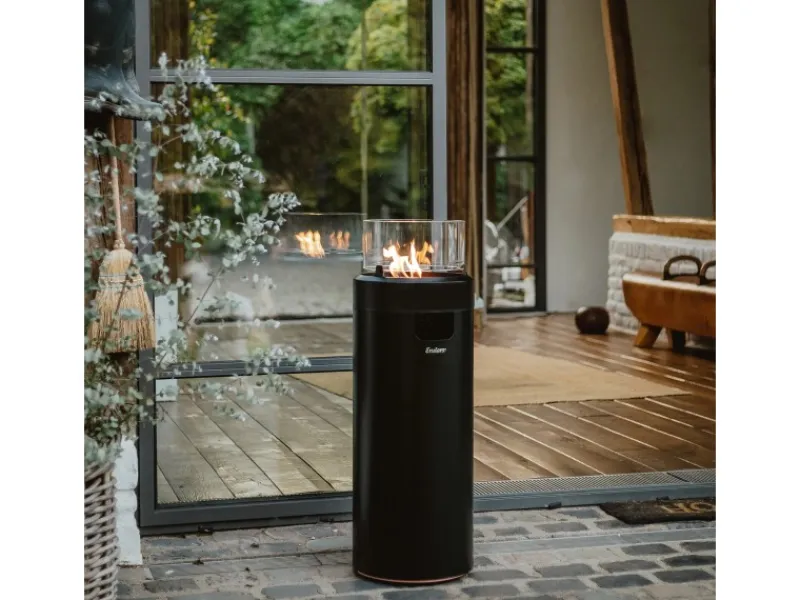 ® Feuerstelle Nova LED L Black-Chrome*Enders Best